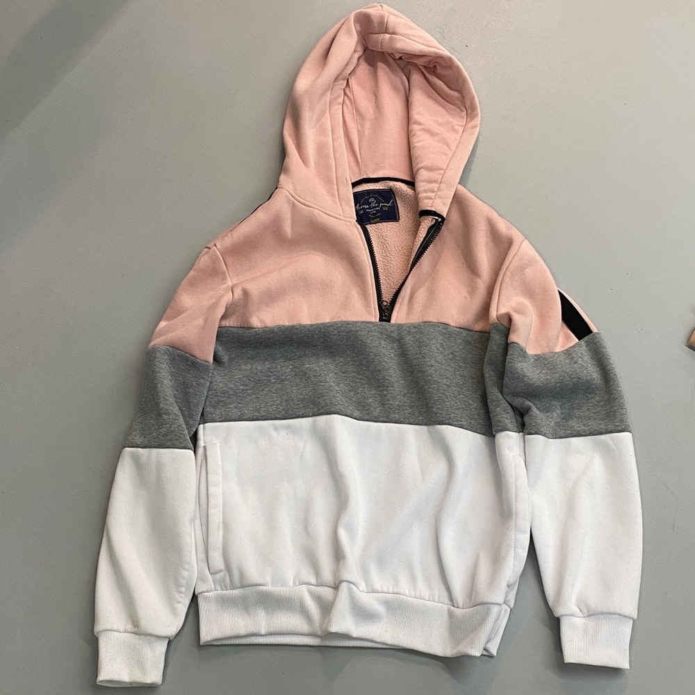 Colorblock Hoodie Jacket